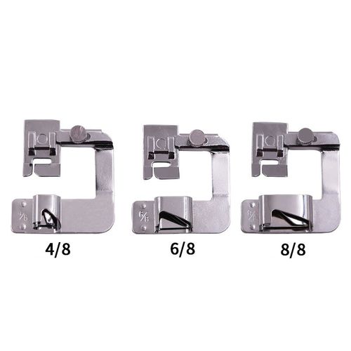 Rolled Hem Presser Foot 1 for 25mm Wide Rolled Hem Sewing Machines Feet