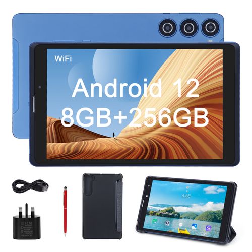 C Idea 8 Inch Android 12 256GB ROM Tablet With Case, Keyboard