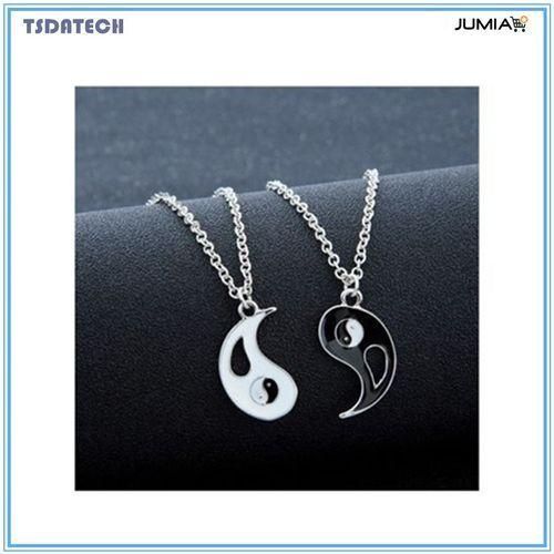 Fashion 2pcs Gothic Jewelry Best Friends Necklace W Pendants Jumia Nigeria