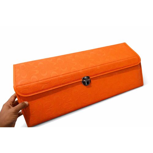 product_image_name-Generic-Premium Quality Foldable Leather Trunk Storage Organizer For both Vehicles & household Uses.-2