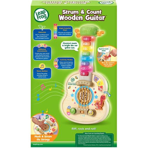 product_image_name-Leap Frog-Strum and Count Wooden Guitar Musical Toddler Toy-8