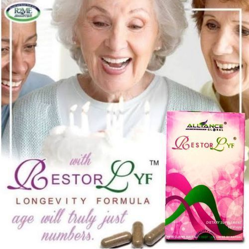Alliance In Motion Global RestorLyf Longevity Formula By 20 Vcaps(2 Packs) - image 4