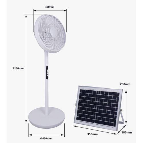 product_image_name-Generic-Rechargeable Solar Standing Fan  - White-1