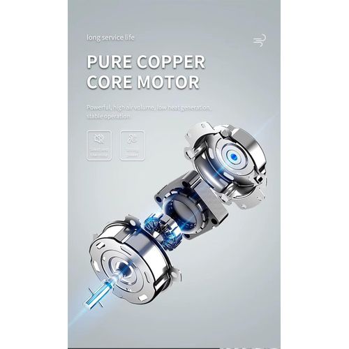 product_image_name-Generic-Rechargeable Solar Standing Fan  - White-5