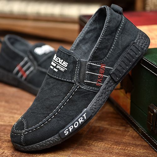 flat canvas shoes for men