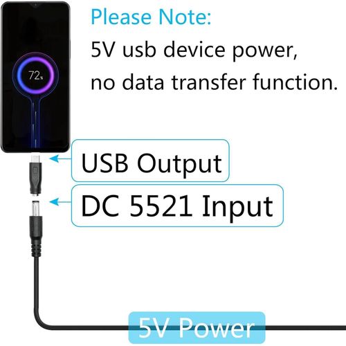 product_image_name-Generic-1pcs- DC 5.5mm x 2.1mm to USB C Adapter-6