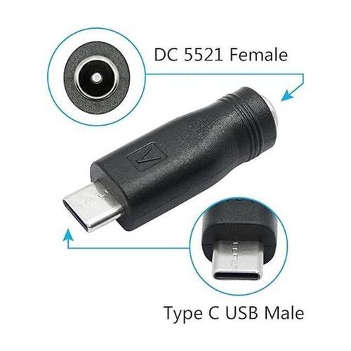 product_image_name-Generic-1pcs- DC 5.5mm x 2.1mm to USB C Adapter-8