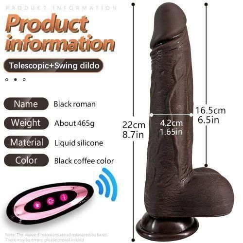 Generic Rechargeable Remote Controlled Big Dildo Orgasm Vibrator