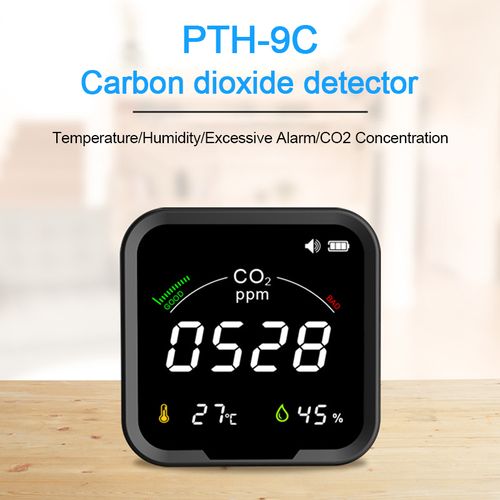 CO2 Digital Monitor Temperature Humidity Tester Air Quality Monitor Temperature  Humidity Meter Infrared Sensor