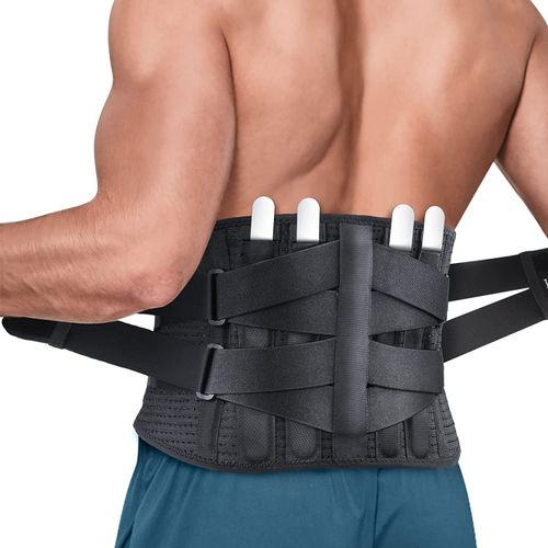 Medical Back Lumbar Support Belt Waist Orthopedic Brace Posture