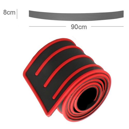 Universal 104*9cm Car Trunk Door Sill Plate Protector Rear Bumper Guard  Rubber Mouldings Pad Trim Cover Strip Car - buy Universal 104*9cm Car Trunk  Door Sill Plate Protector Rear Bumper Guard Rubber