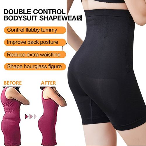 Fashion Butt Lifter Body Shaper Firm Belly Tummy Control Shapewear Thigh  Slimmer Girdle Shorts With Hook Waist Trainer