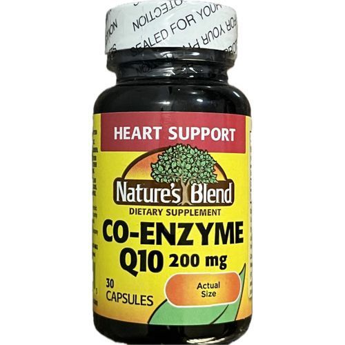 product_image_name-Nature's Blend-CoQ10 200 Mg 30 Capsules Quick Absorption Non GMO-1