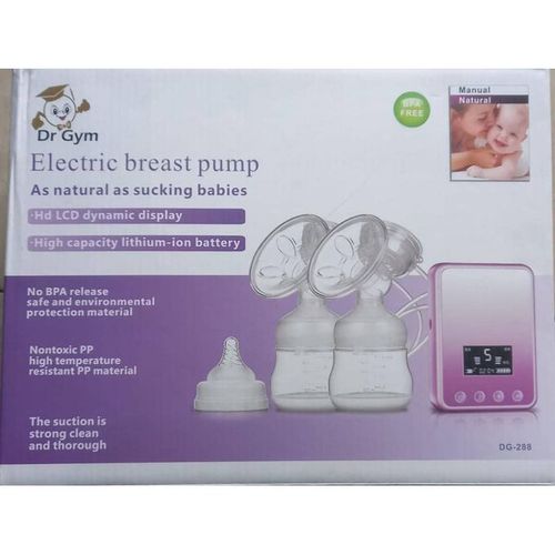 Dr Gym Double Electric Breast Pump With Power Bank Jumia Nigeria