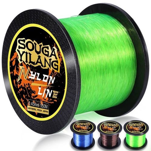 Generic Sougayilang New 550m Nylon Fishing Line 2-35lb Super Strong  Invisible Durable Monofilament Fishing Line Thread Fishing Goods