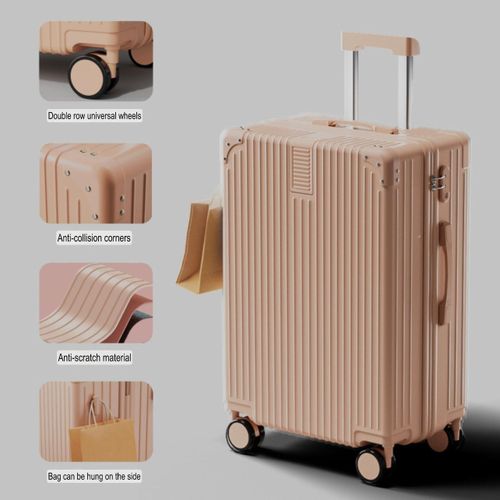 Plasticpackaging 20” PEACH Travel Luggage Box
