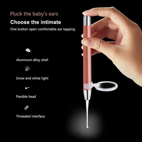 Flashlight Earpick For Ear Wax Remover And Cleaner, Ear Cleaning