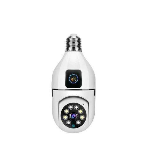 Generic  Dual Lens Bulb Wireless WIFI Indoor Camera