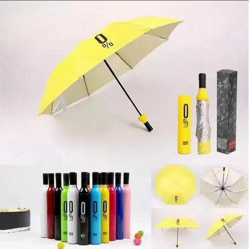 Generic Portable Umbrella / Foldable Wine Bottle Shape Umbrella - image 2