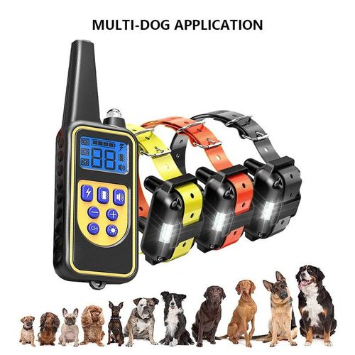 Generic 300M Pet Dog ining E Collar with Remote Anti Electric Shock Collar 4 ining Modes No Collar Dog ining Supplies Jumia Nigeria