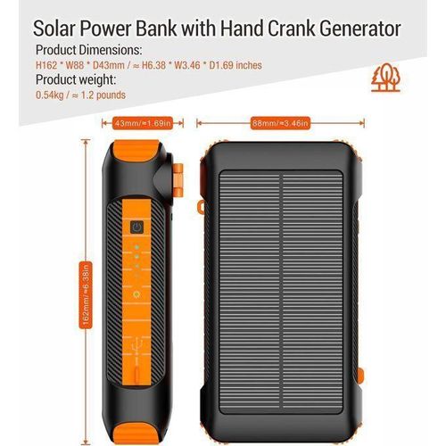 product_image_name-Havit-30000mah Energy Saving SOLAR-Powered Power Bank-4