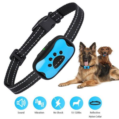 Generic Dog Bark Collar No Shock Barking Humane Vibration Beep Waterproof Pet Collar For Small Medium Large Dog Accessories Jumia Nigeria