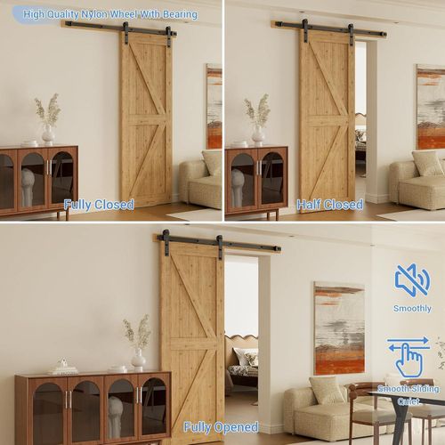 Generic Quick Kit Sliding Doors 2m for Hanging 1 Barn Style Door - image 4