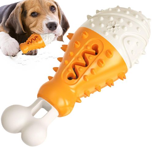 1pc Durable Dog Chew Toy, Interactive Simulation Grinding Teeth Bone For  Dog's Biting