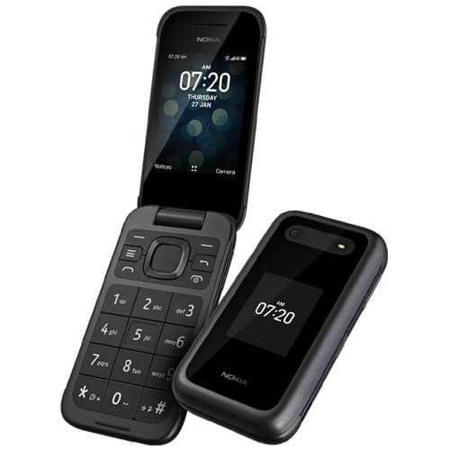 product_image_name-Nokia-2660 Flip - 2.8"  4G LTE - Dual - Black-1