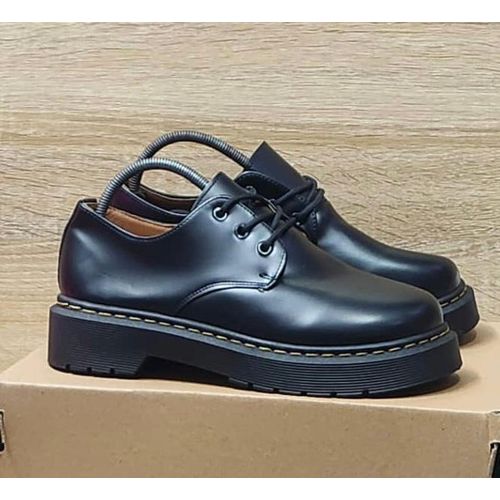 Fashion Classic Leather Oxford Men's Shoes  Black  Formal