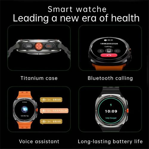 product_image_name-Generic-New Smart Watch Classic Men Women Smart Watch Bluetooth Voice Call AI Voice Outdoor Sports-3