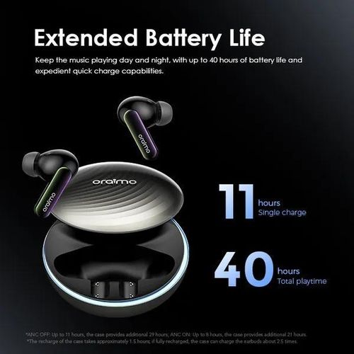 Oraimo SpaceBuds Hybrid ANC True Wireless Earbuds Customized Voice Prompt - image 4