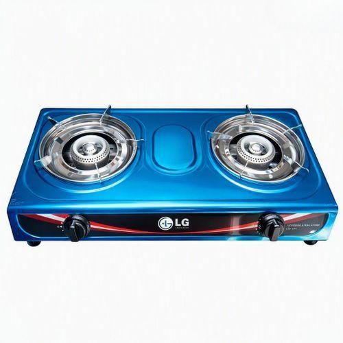 LG Stainless Table Top Gas Cooker - Double Burner