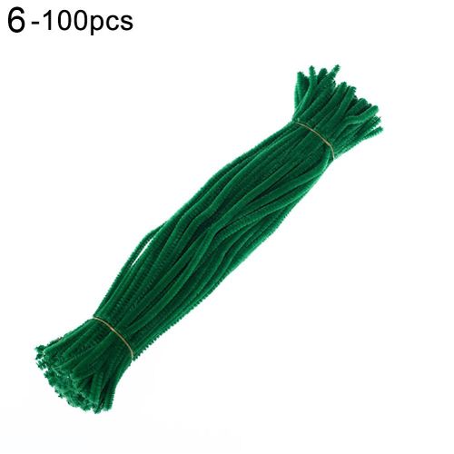 100pcs Brown Chenille Stems, Pipe Cleaners, Diy Craft Toy With