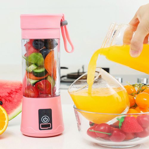 Mini Rechargeable USB Fruit Blender & Smoothie & Extractor