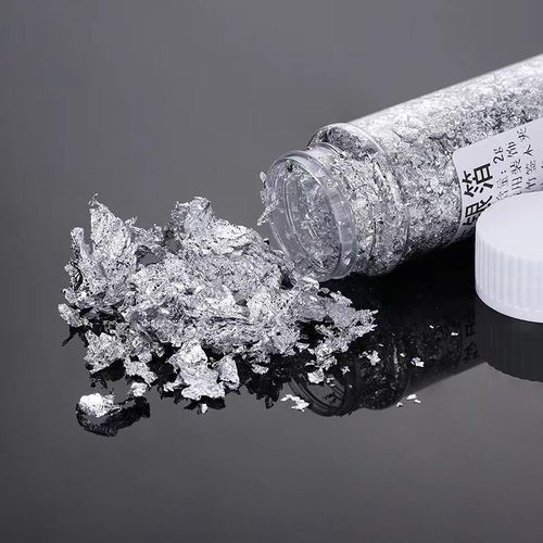 product_image_name-Generic-Gold Foil Flakes for Resin Art – Metallic Gold Leaf for DIY Crafts, Nails & Epoxy(2grams) -6