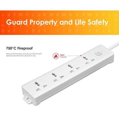 itel 4 Sockets 3 Metre Cable Power Strip UK Extension Box ISU-2430L - image 5