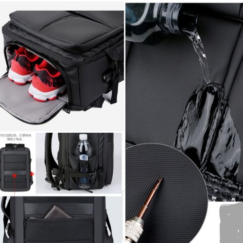 Generic Large Capacity Waterproof Travel Backpack /Expandable Laptop Bag - image 7