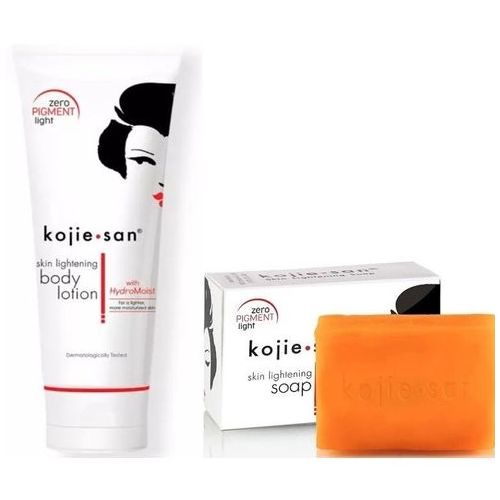 product_image_name-Kojie San-Lightening Body Lotion 200g & Lightening Bar Soap 135g-1