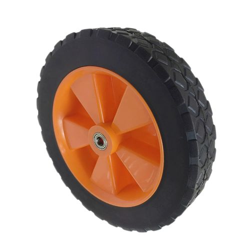 Generic 7 Inch Folding Cart Wheel Rubber For Black And Orange - image 7