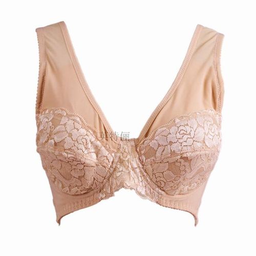 Generic Prosthetic Breast Bra High Quality Lace Women's Underwear Seamless  Back Buckle Non-Self-Adhesive Silicone Breast Bra