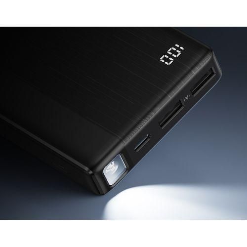 product_image_name-itel-PowerPulse 20000mAh 12W Fast Charging, Torch Power Bank-2