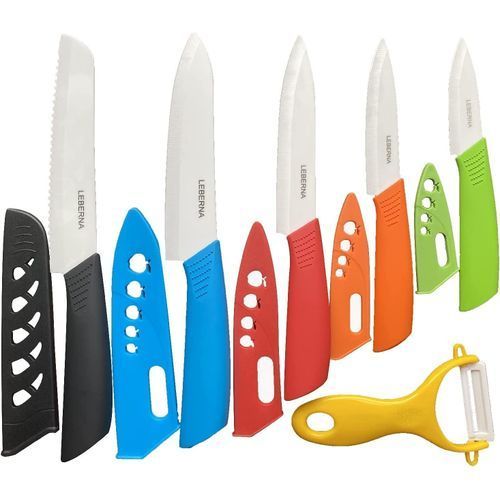 Ceramic Knives set Color Ceramic Knife Set With Sheaths - Super