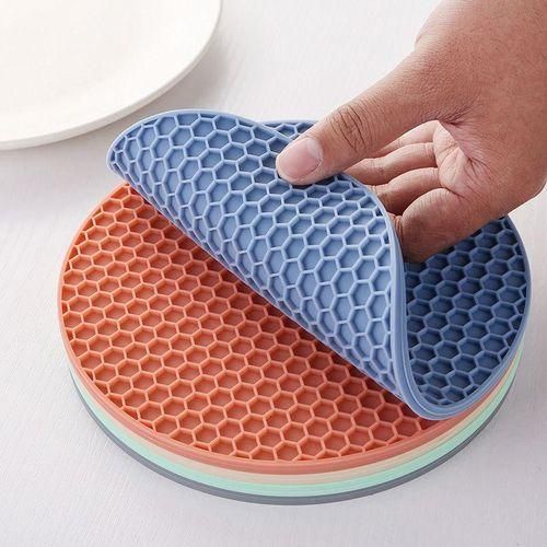 Generic 2 pcs Heat silicon pad Heat resistant for mug,pot,kettle base - image 2