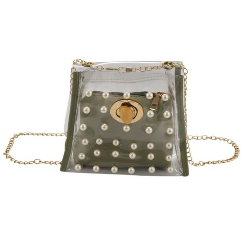 915 Generation Transparent Jelly Bag Beach Vacation Pearl Bag Green Jumia Nigeria