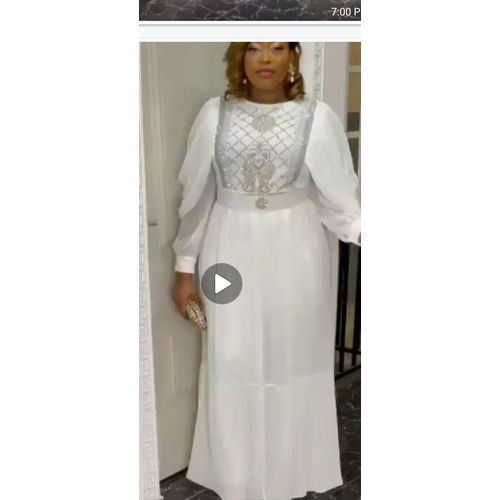 product_image_name-Fashion-Beautiful Two Piece Trouser And Long Gown-1