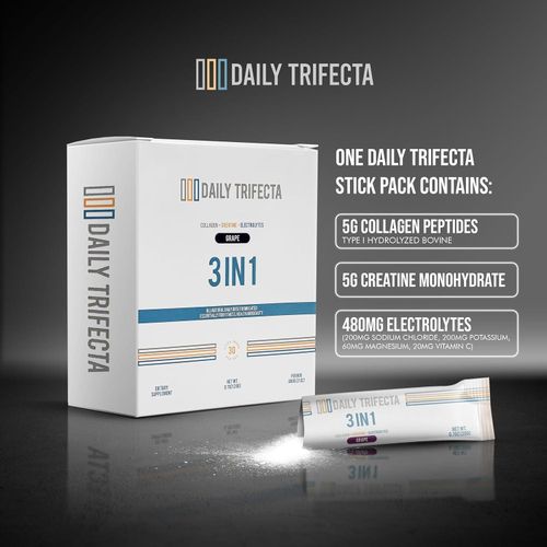 product_image_name-DAILY TRIFECTA-3 in 1 Collagen Type I, Creatine Monohydrate and Electrolyte Packets-3