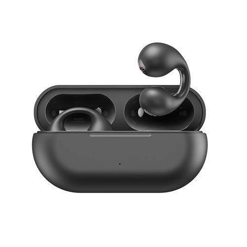 product_image_name-Generic-T75 Wireless Bluetooth Earphone Ear Clip Type - Black-1