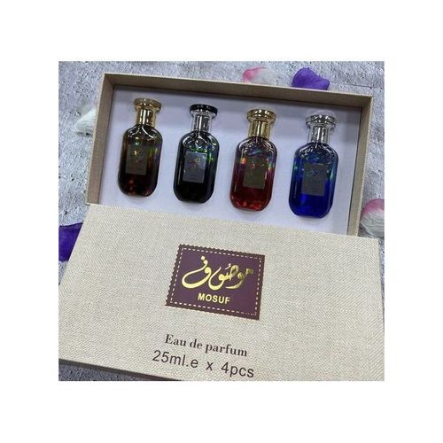 4pcs Eau de Toilette Women's Perfume,25ml Womens Perfume Mist Gift