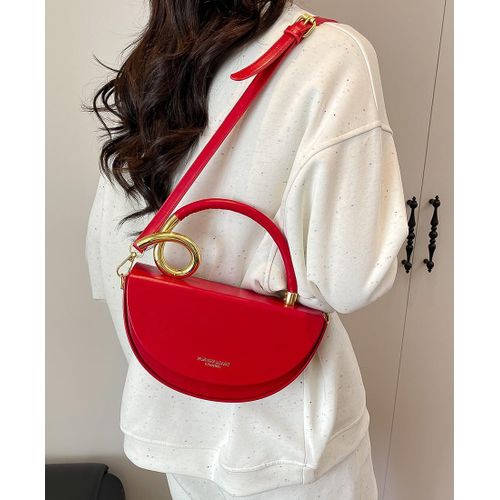 Premium Half-Moon Statement Crossbody & Handbag – Latest Ladies hadbag Elegance